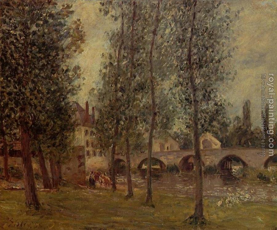 Camille Pissarro : The Moret Bridge